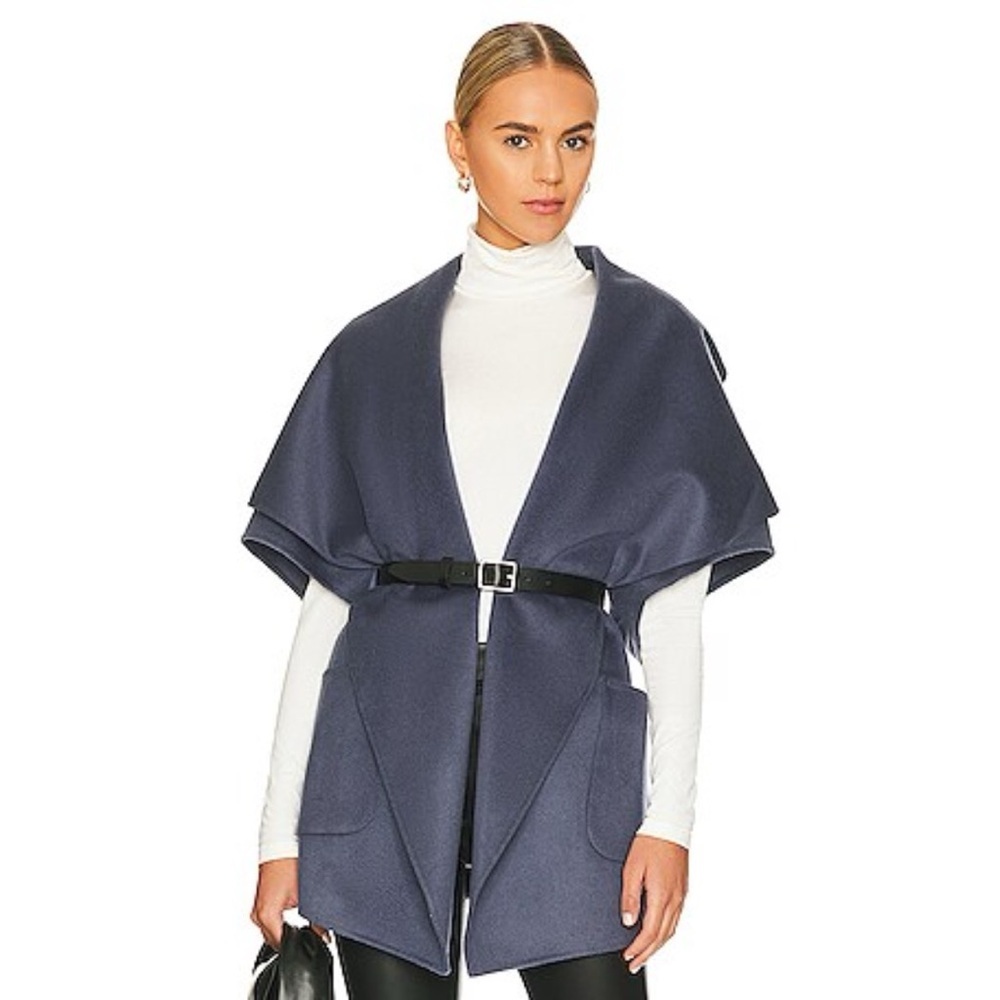 Lamarque Penelope Jacket in Smoked Blue